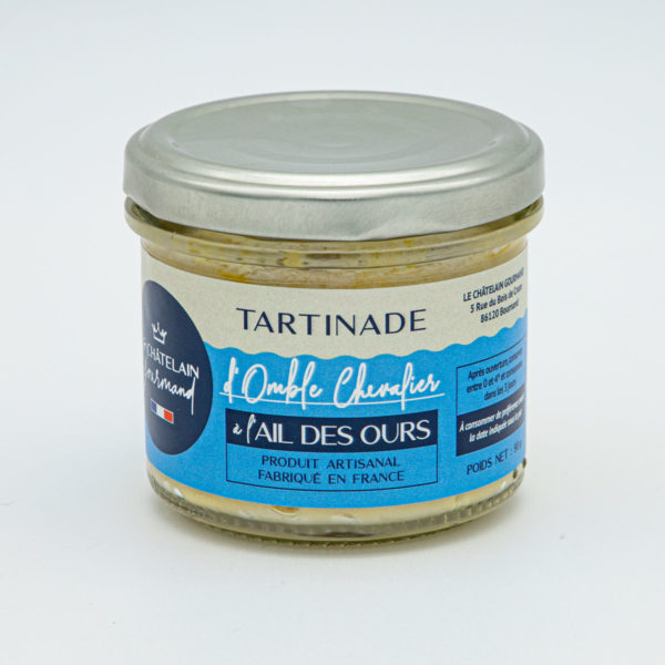 omble chevalier tartinade ail ours