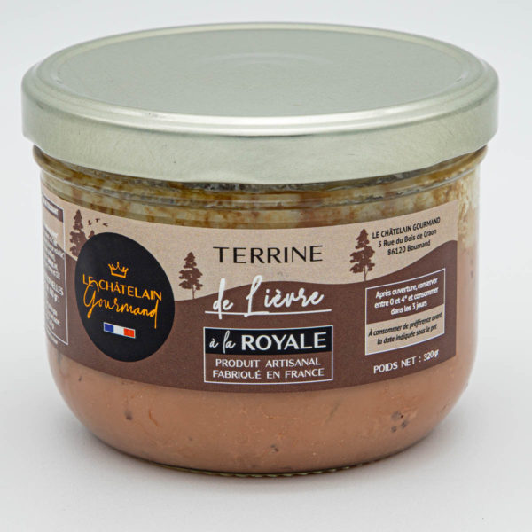 terrine lièvre produit français royale